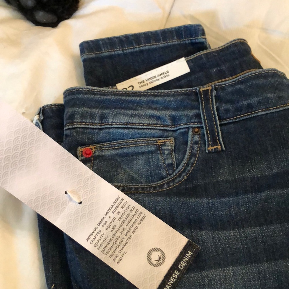 The Vixen Ankle-Sassy Skinny Ankle Jeans 32